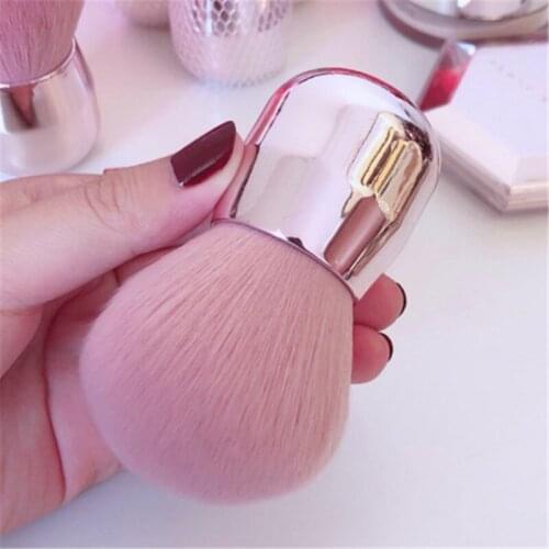 1PC Pink Powder Makeup Brushes Large Head Make Up Brush Mushroom Head Makeup Brush Beauty Brushes For Face Foundation Blush New