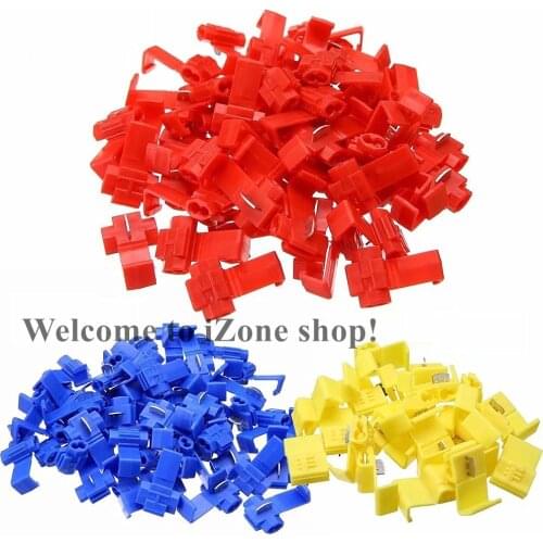 15/30PCS Electrical Wire Connectors Terminals Crimp Terminal Scotch Lock Quick Splice 22-10AWG Electrical Car Audio Kit Tool Set