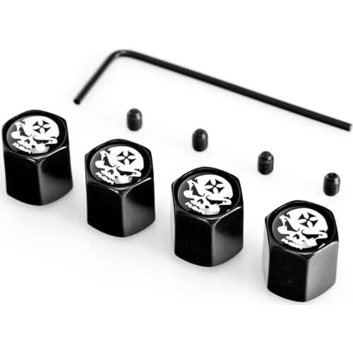 4 Pcs/lot Automobile Anti-Theft Dust Air Tires Valves Caps Car Accessories for GMC ACADIA CANYON SAVANA SIERRA TERRAIN YUKON