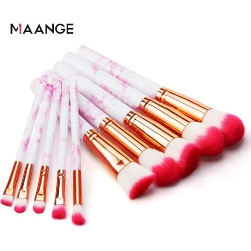 MAANGE Pro 5/20 Pcs Makeup Brushes Tool Set Cosmetic Powder Eye Shadow Foundation Blush Blending Beauty Make Up Brush Maquiagem