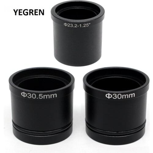 Eyepiece Adapter Ring 23.2mm to 30mm 30.5mm 1.25 Inch USB Camera to Stereo Microscope Astronomical Telescope Accessories