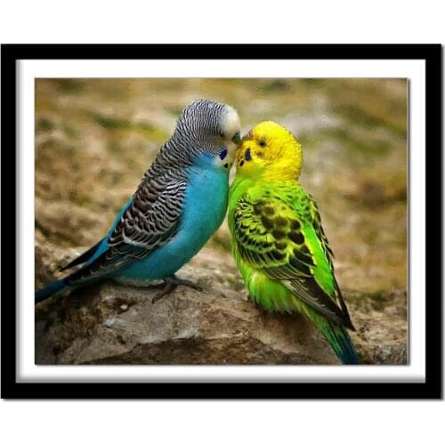 Diamant painting Diy Diamond Painting Parrots Resin Full Round 5D Diamond Embroidery Cross Stitch Needlework Animal