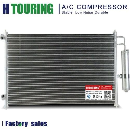 Auto AC Condenser Air Conditioning with Receiver Drier For NISSAN X-TRAIL T31 92100-JG000 92100JG000 92100 JG000