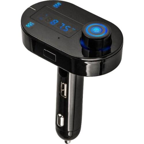 Car Mp3 Player Wireless Bluetooth Fm Transmitter 3 Colors FM Modulator HandsFree Car Kit A2DP USB Charger for iPhone Samsung
