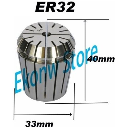 Free Shipping 1PCS 1-20mm ER ER32 Collet Chuck for Spindle Motor Engraving/Grinding/Milling/Boring/Drilling/Tapping