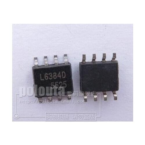 Free shipping 50PCS L6384 L6384D SOP8