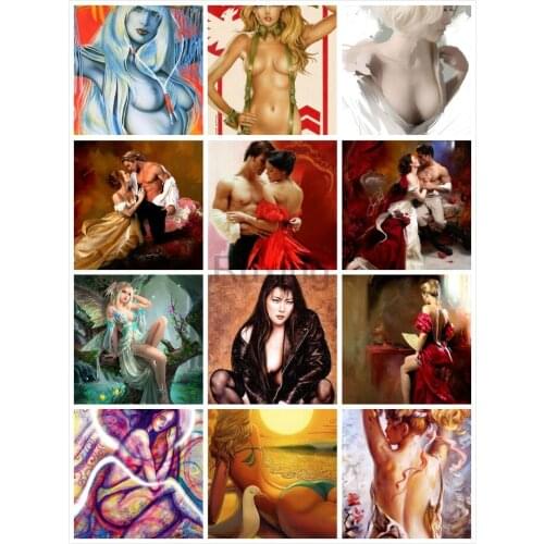 Diy Diamond Painting Sexy woman man crystal Cross Stitch Mosaic Needlework Square/Round Diamond Embroidery Handicraft mural gift