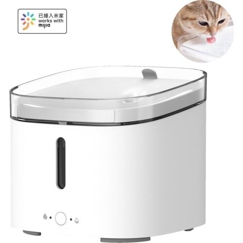 2020 Xiaomi Mijia Pet Water Dispenser Automatic Pet Water Fountain Dog Cat Pet Products Mute Drinker Feeder Bowl Pet Drinking