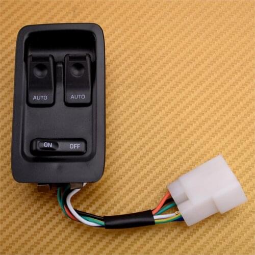 FD14-66-350C Car Left Front Master Window Control Switch fit for Mazda RX7 1993 1994 1995 1996 1997 1998 1999 2000 2001 2002 LHD
