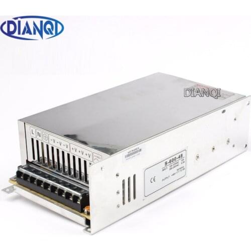 DIANQI switching power supply power suply 12V 13.5V 15V 24V 27V 36V 48V 600w ac to dc power supply Input 110v 220v converter