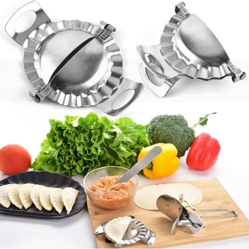 Kitchen Dumplings Mold Tools 304 Stainless Steel Stuffing Dumpling Maker Form Manual Ravioli Mould Wrapper Presser Molds Gadgets