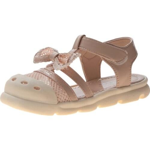 Summer Baby Girls Shoes Toddler Infant Soft Bottom Cut-outs Beach Sandals Fashion For Little Girls Breathable Princess Sandals
