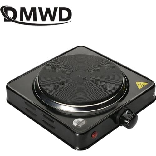 DMWD Multifunction Mini Electric Burner Coffee Heating Stove Furnace Pot Heater Warmer Milk Cooker Travel Mug Hot Plate 1000W EU