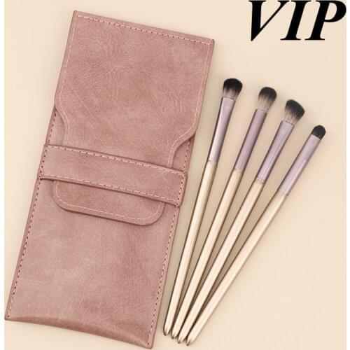 VIP Makeup Brush Set Professional High Quality Powder Foundation Eyeshadow Lip Make Up Tools With Packet 4/3pcs Split Orders
