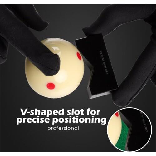 Billiard Pool ball Locator Snooker Cue Ball Position Marker Position for Snooker Pool Carom Cue For Billiard Referees Use