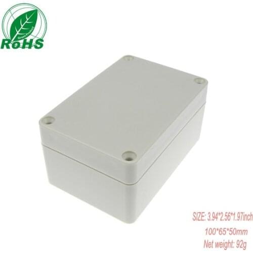 Plastic Box waterproof enclosures for electrical equipment containers 100*68*50mm 1pcs/lot