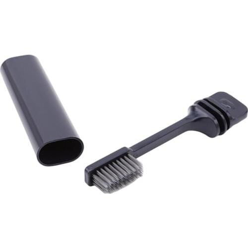 Fashion Portable Travel Camping Hiking Outdoor Foldable Teethbrush Compact Bamboo Charcoal Toothbrush Oral Dental Care Tool