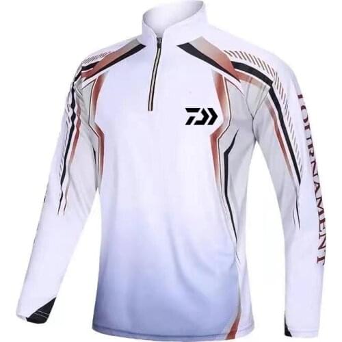 Fishing Shirt Breathable Quick Drying Sunscreen Thin Fishing Jacket Mens Waterproof Uv Protection Fishing Jerseys Long Sleeve