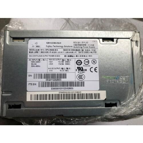 S26113-e566-v50-01 DPS-300AB-56A DEQD1137051365 FUJITSU power supply