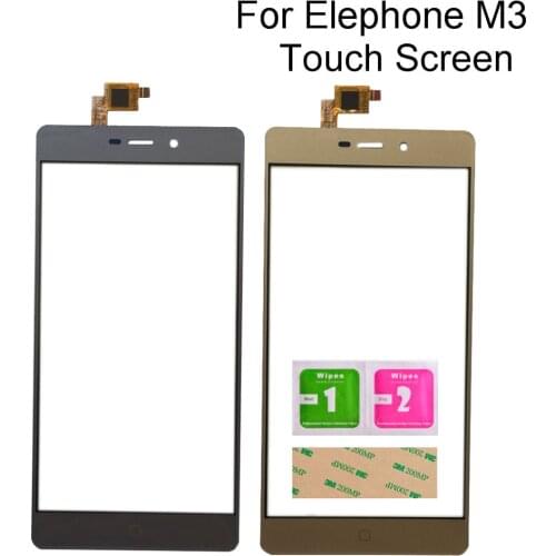 Touch Screen Digitizer For Elephone M3 Mobile Phone Panel Sensor Replacement Tools 3M Glue