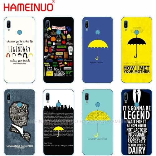 Silicon phone cover case for huawei Y5 Y6 Y7 Y9 PRO PRIME 2019 honor 8s 8a 20 LITE PRO 10i view 20 V20 bag how i met your mother