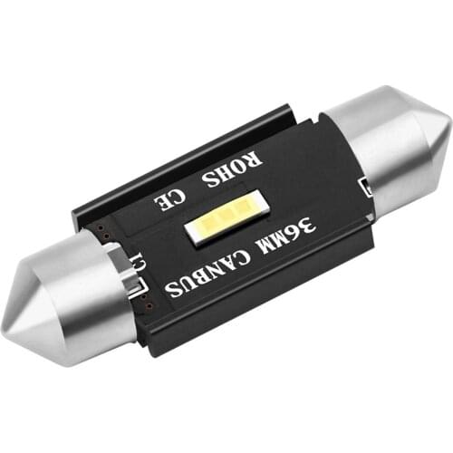 100Pcs Festoon 31mm 36mm 39mm 41mm Super Bright CSP LED Bulbs C5W C10W Canbus No Error Car Interior Reading Light Auto Dome Lamp