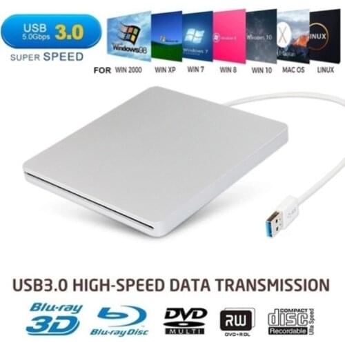 External USB 3.0 Slot DVD Burner External Mobile Disc Player Laptop Computer Optical Drive