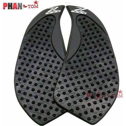 For Kawasaki Z1000SX 2010-2015 Motorcycle Protector Anti slip Fiber Tank Pad tank Side Traction 3M Sticker Z1000 SX 10-15