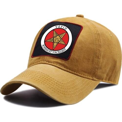 Pentagram Gothic Occult Sata Baseball Caps Summer Tactical Sports Hat Unisex Cotton Riding Hats Adjustable Outdoor Baseball Cap