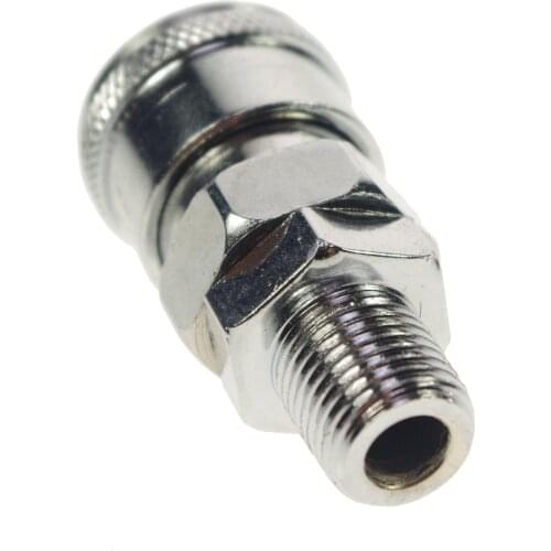 1/2" Male BSPT Zinc Alloy Pneumatic Air Quick Coupler Socket Connector Fittings Adapters SM-40