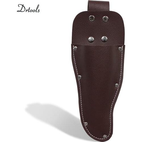 1PC Portable Gardening Trimming Bag Scissors Cowhide Scissors Cover Tool Bag Tool Kit Durable Garden Knife Scissors Cover