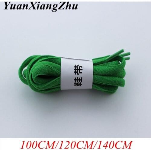 19 Colors 1Pair Shoelace Athletic Sport Sneakers Flat Shoelaces Bootlaces Shoe laces Strings For Multi Color 100/120/140CM BY1