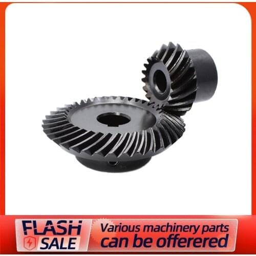 2pieces /4pcsof spiral bevel gear 1/1.5/2 modulus, 20 teeth number, craft holes need to be machined by yourself