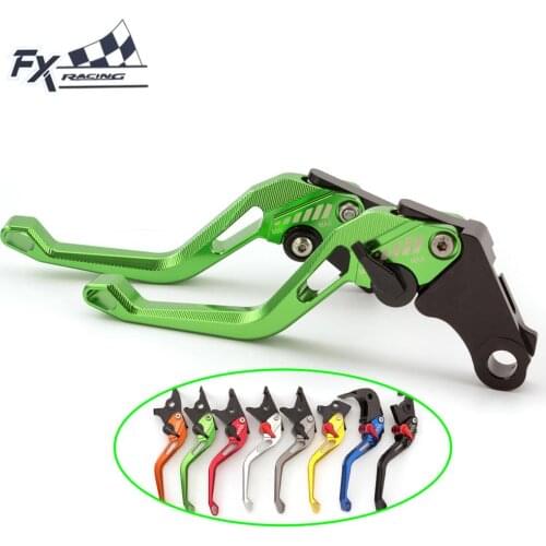3D Rhombus Motorcycle Adjustable Brake Clutch Lever For Kawasaki KLR650 klr 650 1987-2007 2006 2005 2004 2003 2002 2001 2000