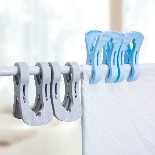 Large Clip Clothes Household Clothespin Quilt Clips To Dry Quilt Plastic Clip Drying Home Folder Hanger