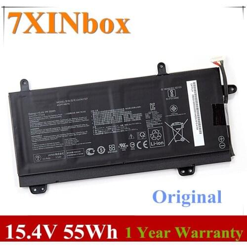 7XINbox 15.4V 55Wh 3605mAh Original C41N1727 Laptop Battery For ASUS ROG Zephyrus GM501 GM501GM GM501GS