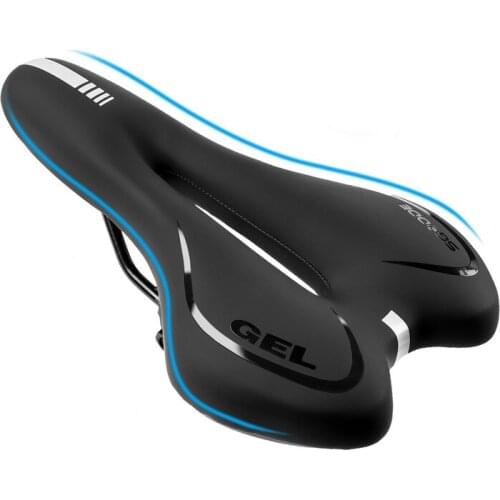 PU Leather MTB Mountain Road Bicycle Saddle Shock Absorbing Bicycle Saddle Comfortable Cycling Seat MTB DIY Cushion Accessories