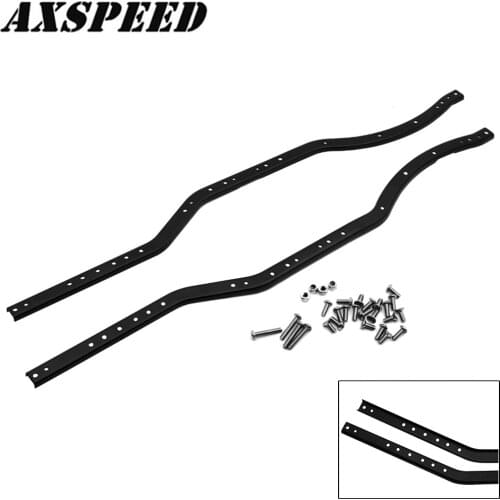 AXSPEED RC Car Metal Girder Frame Chassis for 1/10 RC Crawler Axial SCX10 II AX90046 RC Climbing Car DIY Parts