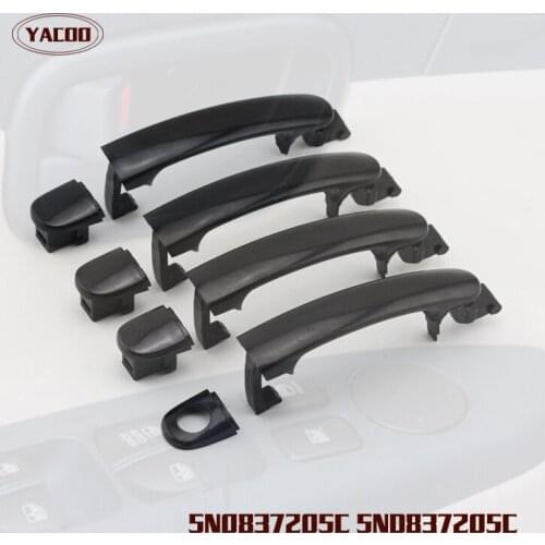 FREESHIPPING 4 PCS FL FR RL RR OUTSIDE DOOR HANDLE FOR VW JETTA 6TH 5N0837205C 5ND837205C