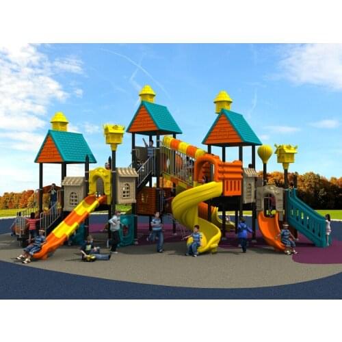 CE/TUV/SGS amusement outdoor playground equipment,children combination slide for park/school/community YLW-1721