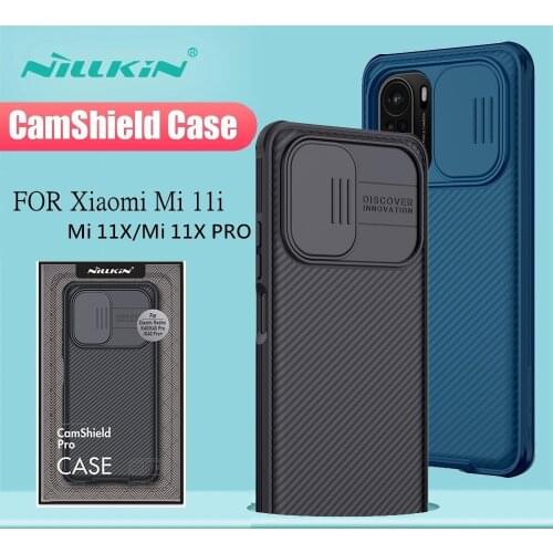 For Xiaomi Mi 11i Case Cover NILLKIN CamShield Pro Slide Camera Lens Protection Shell Back Cover Case for Xiaomi Mi 11X Pro
