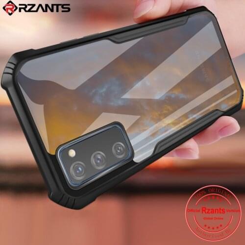 Rzants for Samsung Galaxy S20 Fe 5G case beetle camouflage Airbag pumper Casing Transparent Phone Shell Funda Soft Cover
