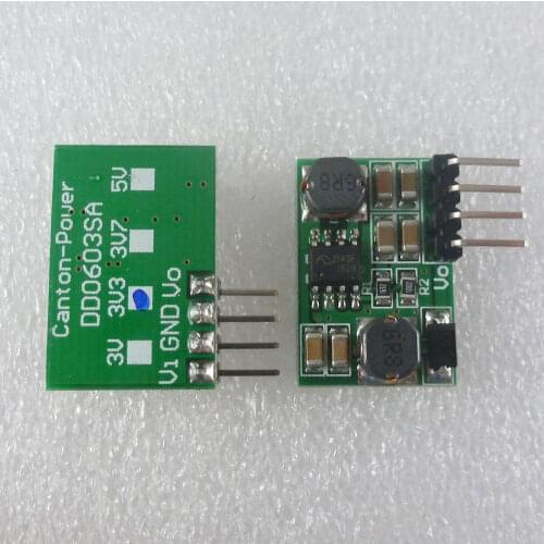 DD0603SA_3V Auto Buck-Boost DC DC 0.9-6V to 3V Step-UP Step-Down Converter Board Power Supply Module DD0603SA_3V