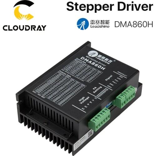 Cloudray Leadshine 2 Phase Stepper Driver DMA860H 18-80VAC 2.4-7.2A