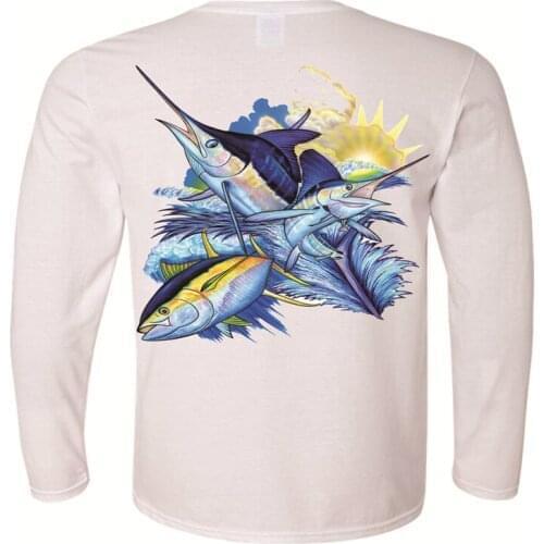 Fishing Jersey Autumn Fishing Clothes Anti-UV Quick-Dry Clothing Breathable Long Sleeve Fishing Shirt Fishing Clothes UV Protect