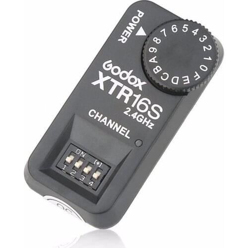 Godox XTR-16S 2.4G Wireless Camera Flash Trigger Receiver for X1C X1N XT-16S Transmitter Ving V850 V860C V860N V860II-C V860II-N
