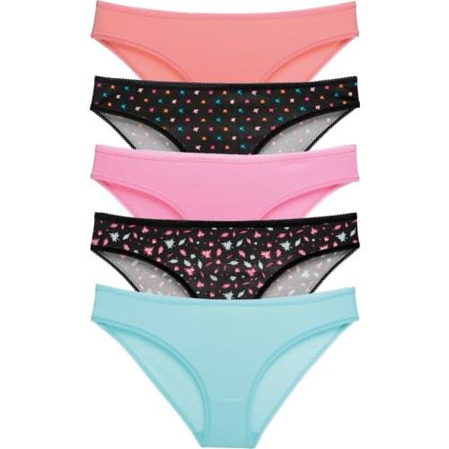 Sensu Women High Waist Laser Cut Mixed Color 5 Piece Pack latest fashion new product very comfortable body wraps