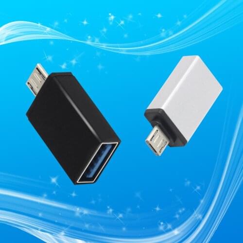 Micro USB 2.0 to OTG Adapter Micro USB Male to USB Female Compatible Samsung S7 S6 Edge S4 S3, LG G4, Remote Controller, Android