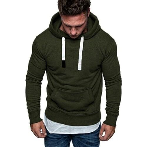 Mens Hoodies Autumn mens sweatshirt Casual Solid colour hoodie men pullover Streetwear men clothing man hoodies
