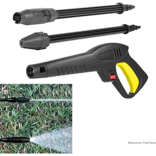 Black Car Washer Water Spray Gun Lance Nozzle High Pressure Cleaner Washers for Lavor
